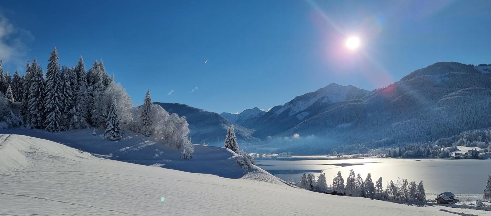 Appartamento Haus Christina Weissensee Esterno foto